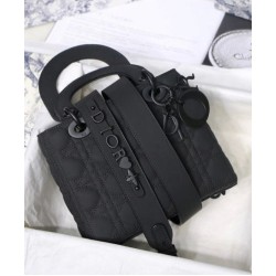 Replica Christian Dior Lady Dior My Abcdior Bag Black Replica Christian Dior Lady Dior My Abcdior Bag Black