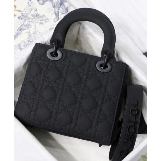 Replica Christian Dior Lady Dior My Abcdior Bag Black Replica Christian Dior Lady Dior My Abcdior Bag Black