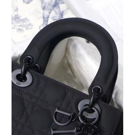 Replica Christian Dior Lady Dior My Abcdior Bag Black Replica Christian Dior Lady Dior My Abcdior Bag Black