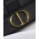 Replica Christian Dior 30 Montaigne Chain Bag Black Fake Christian Dior 30 Montaigne Chain Bag Black Replica