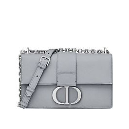 Replica Christian Dior 30 Montaigne Chain Bag Gray Replica Christian Dior 30 Montaigne Chain Bag Gray