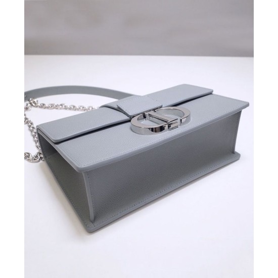 Replica Christian Dior 30 Montaigne Chain Bag Gray Replica Christian Dior 30 Montaigne Chain Bag Gray