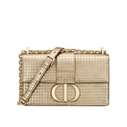 Replica Christian Dior 30 Montaigne Flap Chain Bag Bronze-Coloured