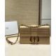 Replica Christian Dior 30 Montaigne Flap Chain Bag Bronze-Coloured Replica Christian Dior 30 Montaigne Flap Chain Bag Bronze-Coloured