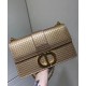 Replica Christian Dior 30 Montaigne Flap Chain Bag Bronze-Coloured Replica Christian Dior 30 Montaigne Flap Chain Bag Bronze-Coloured