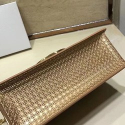 Replica Christian Dior 30 Montaigne Flap Chain Bag Bronze-Coloured Replica Christian Dior 30 Montaigne Flap Chain Bag Bronze-Coloured