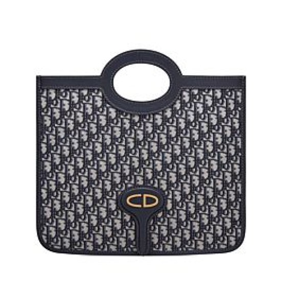 Replica Christian Dior Foldable clutch Dark Blue Fake Christian Dior Foldable clutch Dark Blue Replica