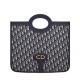Replica Christian Dior Foldable clutch Dark Blue Fake Christian Dior Foldable clutch Dark Blue Replica