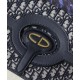 Replica Christian Dior Foldable clutch Dark Blue Fake Christian Dior Foldable clutch Dark Blue Replica