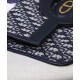Replica Christian Dior Foldable clutch Dark Blue Fake Christian Dior Foldable clutch Dark Blue Replica