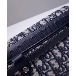 Replica Christian Dior 30 Montaigne 2-In-1 Pouch Dark Blue Replica Christian Dior 30 Montaigne 2-In-1 Pouch Dark Blue