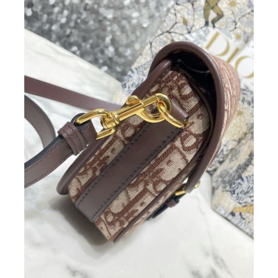 Fake Christian Dior Medium Dior Bobby Bag Coffee Replica Fake Christian Dior Medium Dior Bobby Bag Coffee Replica