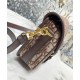 Fake Christian Dior Medium Dior Bobby Bag Coffee Replica Fake Christian Dior Medium Dior Bobby Bag Coffee Replica