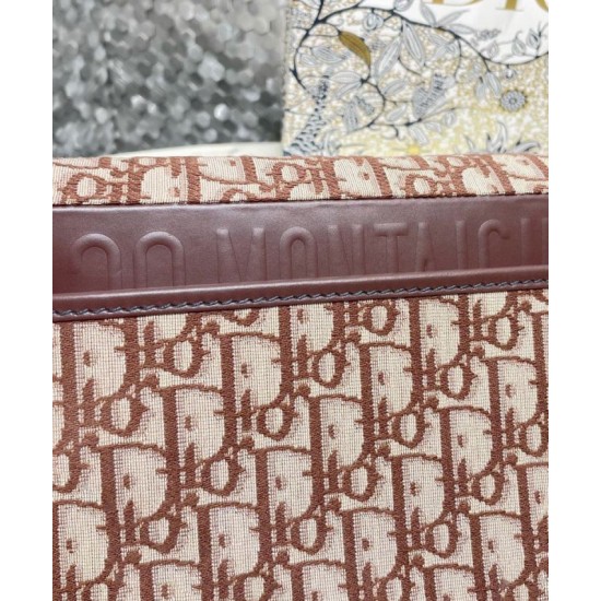 Fake Christian Dior Medium Dior Bobby Bag Coffee Replica Fake Christian Dior Medium Dior Bobby Bag Coffee Replica