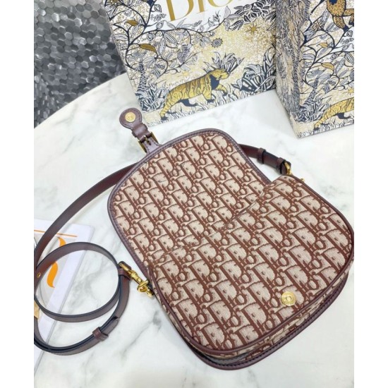 Fake Christian Dior Medium Dior Bobby Bag Coffee Replica Fake Christian Dior Medium Dior Bobby Bag Coffee Replica