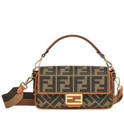 Fake Baguette Bag 8BR600 Coffee Replica