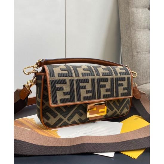Fake Baguette Bag 8BR600 Coffee Replica Fake Baguette Bag 8BR600 Coffee Replica