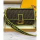 Fake Baguette Roma Amor leather bag 8BR771 Yellow Replica Replica Baguette Roma Amor leather bag 8BR771 Yellow