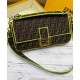 Fake Baguette Roma Amor leather bag 8BR771 Yellow Replica Replica Baguette Roma Amor leather bag 8BR771 Yellow