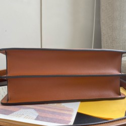 Fake Peekaboo Iseeu East-West Bag 8BN323 Coffee Replica