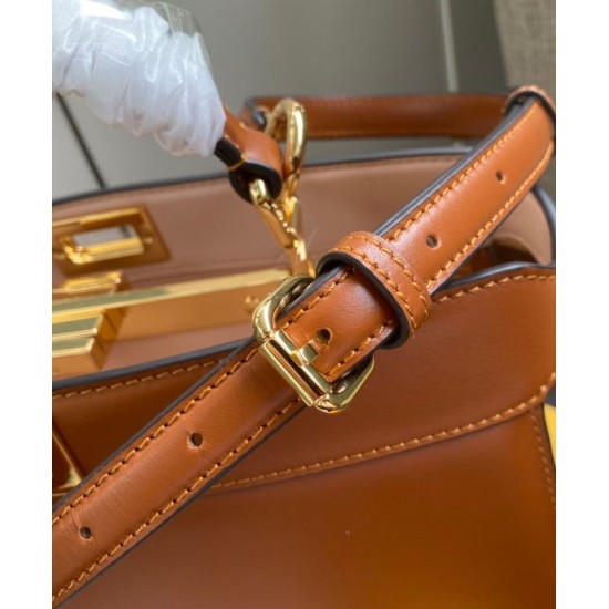 Replica Peekaboo Iseeu East-West Bag 8BN323 Coffee Fake Peekaboo Iseeu East-West Bag 8BN323 Coffee Replica