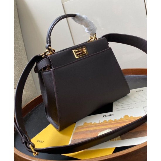 Replica Peekaboo Iconic Mini Leather Bag Black Fake Peekaboo Iconic Mini Leather Bag Black Replica