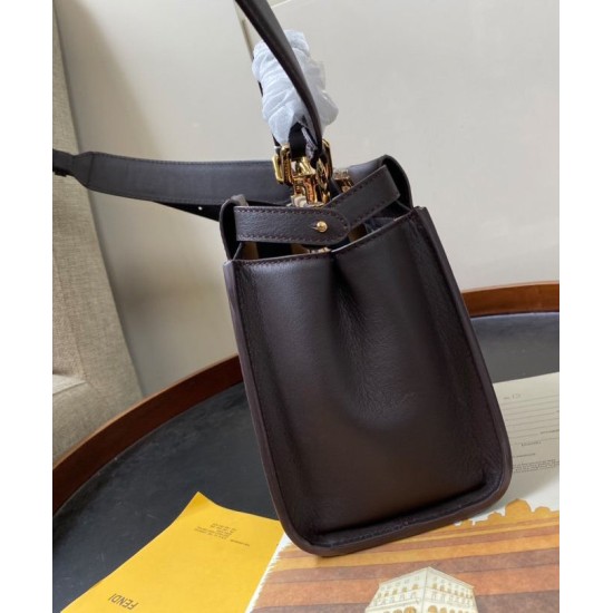 Replica Peekaboo Iconic Mini Leather Bag Black Fake Peekaboo Iconic Mini Leather Bag Black Replica