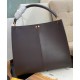 Replica Peekaboo X-lite Medium Leather Bag Dark Coffee