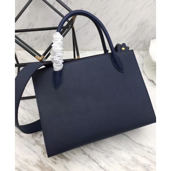 Replica Prada Monochrome Bag 1BA155 Dark Blue