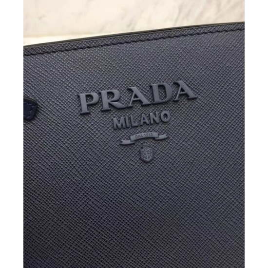 Replica Prada Monochrome Bag 1BA155 Dark Blue