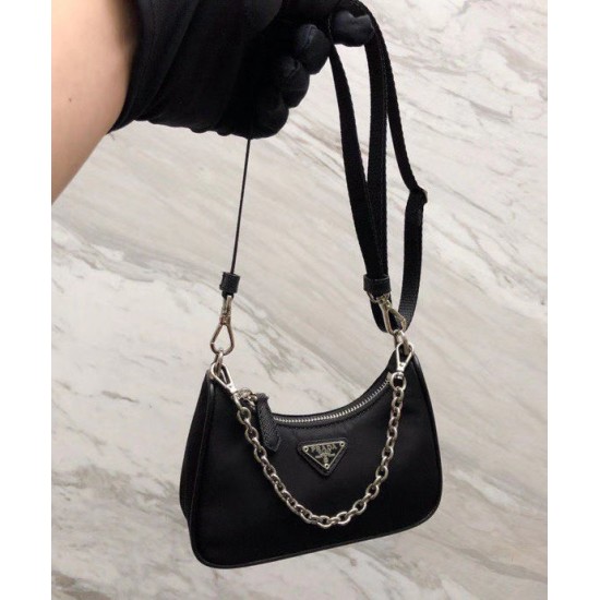 Replica Prada Re-Edition nylon mini shoulder bag 1TT122 Replica Prada Re-Edition nylon mini shoulder bag 1TT122