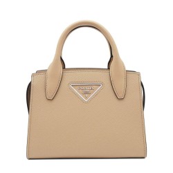 Replica Prada Saffiano leather Prada Kristen handbag 1BA269 Apricot
