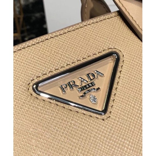 Replica Prada Saffiano leather Prada Kristen handbag 1BA269 Apricot Replica Prada Saffiano leather Prada Kristen handbag 1BA269 Apricot