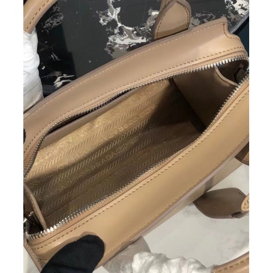 Replica Prada Saffiano leather Prada Kristen handbag 1BA269 Apricot Replica Prada Saffiano leather Prada Kristen handbag 1BA269 Apricot