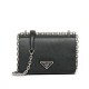 Replica Prada Nylon and Saffiano Leather Shoulder Bag Replica Prada Nylon and Saffiano Leather Shoulder Bag