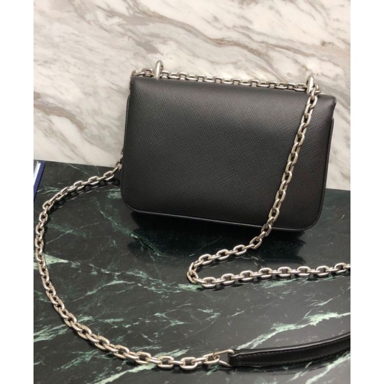 Replica Prada Nylon and Saffiano Leather Shoulder Bag Replica Prada Nylon and Saffiano Leather Shoulder Bag