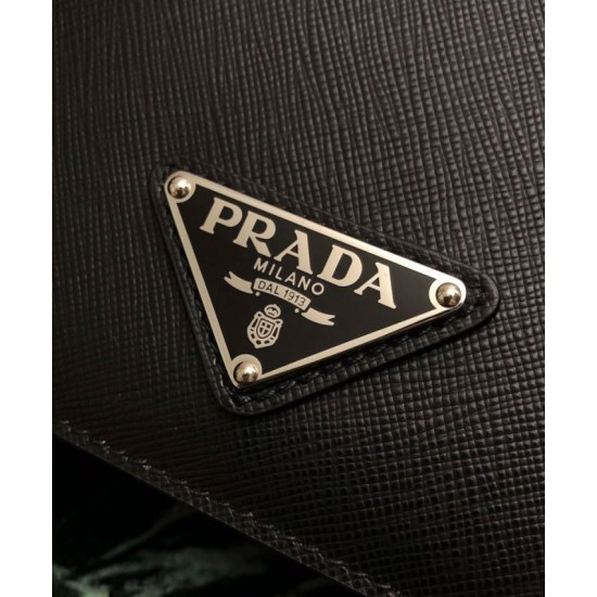 Replica Prada Nylon and Saffiano Leather Shoulder Bag Replica Prada Nylon and Saffiano Leather Shoulder Bag
