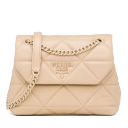Fake Prada Small Spectrum shoulder bag 1BD233 Apricot Replica