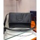Fake Prada Medium padded nylon shoulder bag 1BD255 Black Replica Fake Prada Medium padded nylon shoulder bag 1BD255 Black Replica
