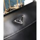 Replica Prada Cleo brushed leather shoulder bag with flap 1BD311 Fake Prada Cleo brushed leather shoulder bag with flap 1BD311 Replica