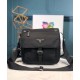 Replica Prada Small Nylon Shoulder Bag 1BD994 Black Replica Prada Small Nylon Shoulder Bag 1BD994 Black