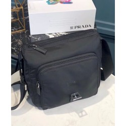 Replica Prada Small Nylon Shoulder Bag 1BD994 Black Replica Prada Small Nylon Shoulder Bag 1BD994 Black