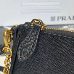Fake Prada Re-Edition 2000 shoulder bag 1BH171 Black Replica