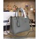 Replica Prada Galleria Soft Leather Tote Bag 1BA274 Gray Replica Prada Galleria Soft Leather Tote Bag 1BA274 Gray