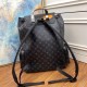 Fake Louis Vuitton Backpack Trio Monogram Eclipse M45538 Replica