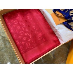 Replica Louis Vuitton Red Monogram Shawl M72237 Replica Louis Vuitton Red Monogram Shawl M72237
