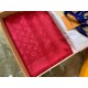 Replica Louis Vuitton Red Monogram Shawl M72237