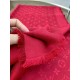 Replica Louis Vuitton Red Monogram Shawl M72237