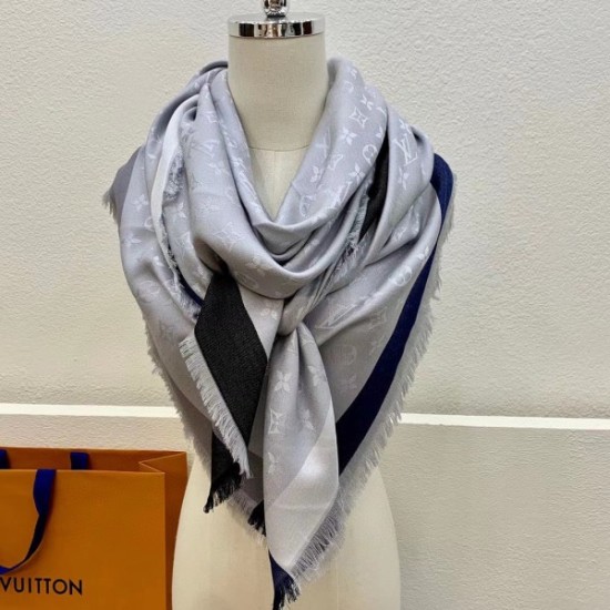 Replica Louis Vuitton On The Edge Monogram Shawl M76372
