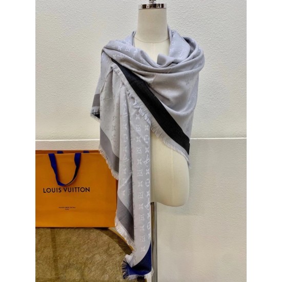 Replica Louis Vuitton On The Edge Monogram Shawl M76372